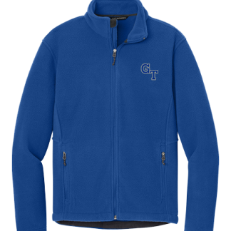 Academic Full Zip Fleece Embroidered - <p style="color: red;"><strong>Youth</strong></p>