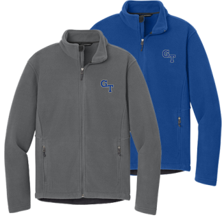 Academic Full Zip Fleece Embroidered