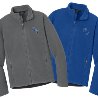 Academic Full Zip Fleece Embroidered