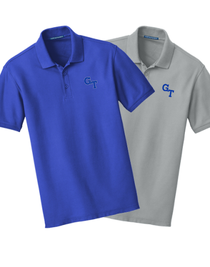 Mens Short Sleeve Polo Embroidered