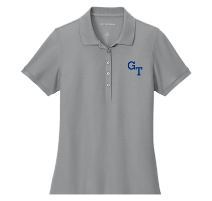 Academic Short Sleeve Polo Embroidered - <p style="color: #ff1493;"><strong>Women's</strong></p> - Image 2