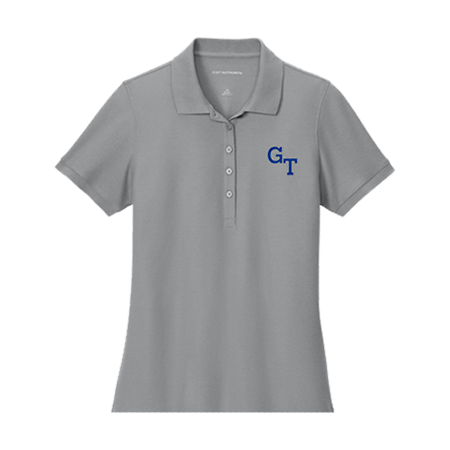 Academic Short Sleeve Polo Embroidered - <p style="color: #ff1493;"><strong>Women's</strong></p> - Image 3