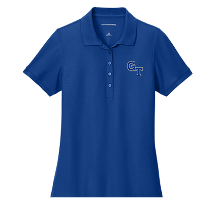 Academic Short Sleeve Polo Embroidered - <p style="color: #ff1493;"><strong>Women's</strong></p> - Image 3