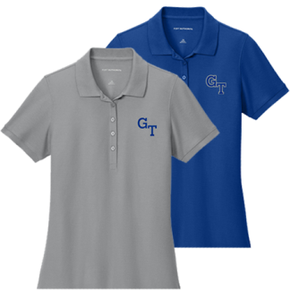 Academic Short Sleeve Polo Embroidered - <p style="color: #ff1493;"><strong>Women's</strong></p>