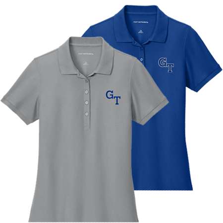 Academic Short Sleeve Polo Embroidered - <p style="color: #ff1493;"><strong>Women's</strong></p>