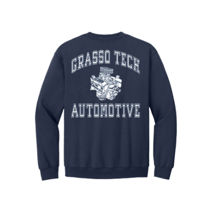 Automotive Crewneck Sweatshirt - <p style="color: red;"><strong>Youth</strong></p> - Image 3