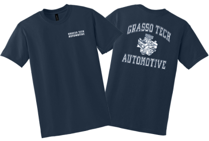 Automotive Printed Tee Shirt - <p style="color: red;"><strong>Youth</strong></p>