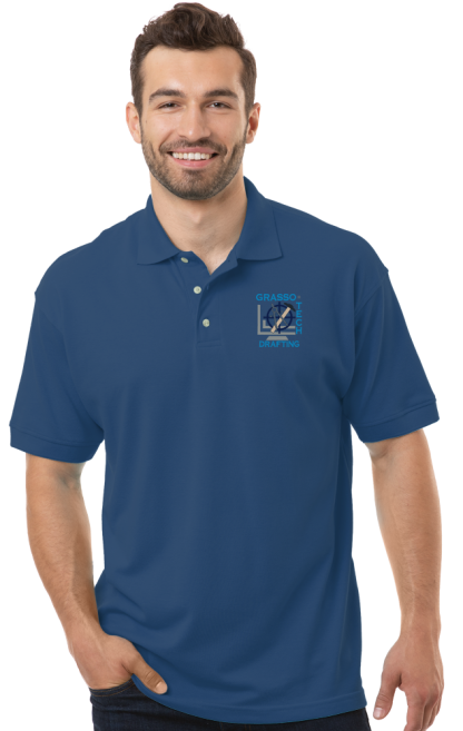 Drafting Short Sleeve Polo Shirt