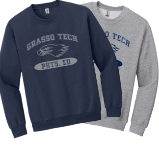 Phys Ed Crew Sweatshirt Printed (Optional)