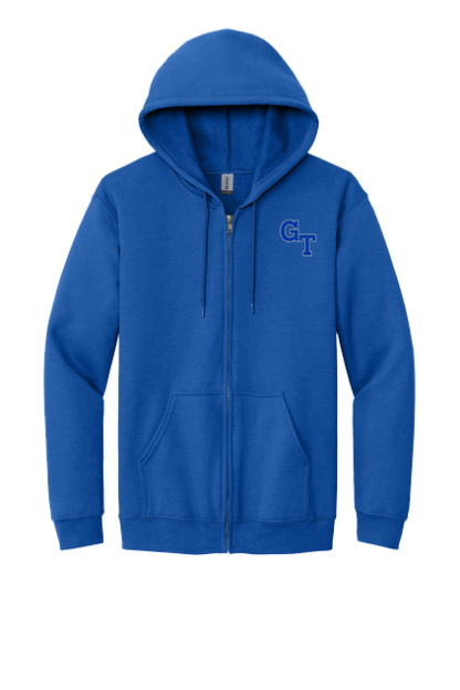Academic Full Zip Hooded Sweatshirt - <p style="color: red;"><strong>Youth</strong></p> - Image 3