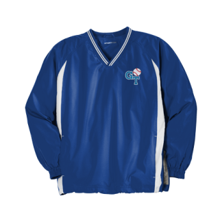 Baseball V-Neck Wind Shirt