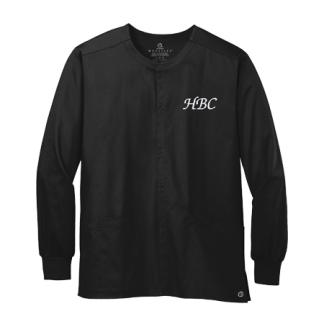 Cosmetology Unisex Embroidered Scrub Jacket