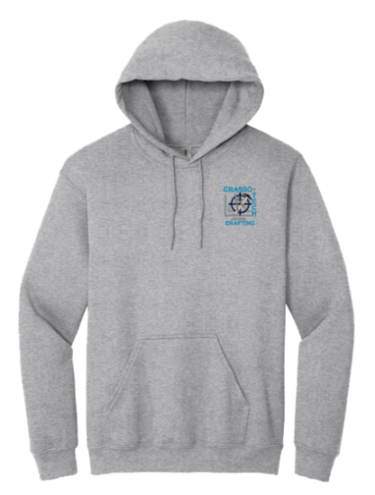 Drafting Hooded Sweatshirt - <p style="color: red;"><strong>Youth</strong></p>