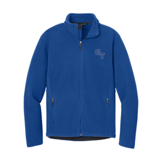 Academic Full Zip Fleece Embroidered - <p style="color: red;"><strong>Youth</strong></p>