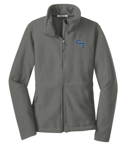 Academic Full Zip Fleece Embroidered - <p style="color: #ff1493;"><strong>Women's</strong></p> - Image 2