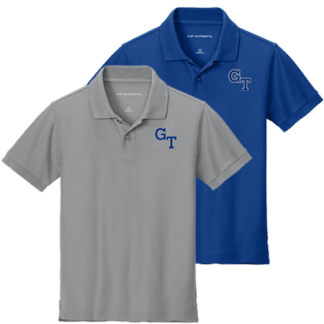 Academic Short Sleeve Polo Embroidered - <p style="color: red;"><strong>Youth</strong></p>