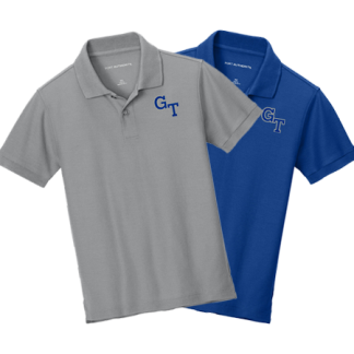 Academic Short Sleeve Polo Embroidered - <p style="color: red;"><strong>Youth</strong></p>