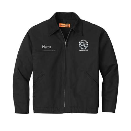 Welding Embroidered Duck Cloth Work Jacket