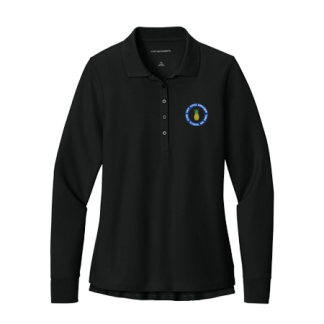 Guest Services Management Long Sleeve Polo Embroidered - <p style="color: #ff1493;"><strong>Women's</strong></p>
