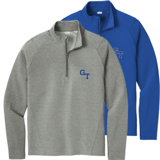 Academic 1/4 Zip Sport-Tek Sport Wick Sweatshirt Embroidered - <center><p style="color: #ffcc00; background-color: #003399; font-style: italic;"><strong>New Product</strong></center></p>