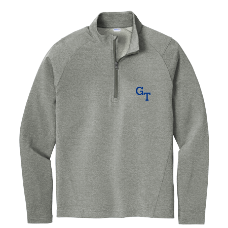 Academic 1/4 Zip Sport-Tek Sport Wick Sweatshirt Embroidered - <center><p style="color: #ffcc00; background-color: #003399; font-style: italic;"><strong>New Product</strong></center></p> - Image 3