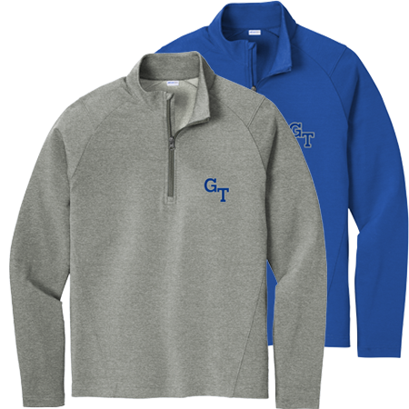 Academic 1/4 Zip Sport-Tek Sport Wick Sweatshirt Embroidered - <center><p style="color: #ffcc00; background-color: #003399; font-style: italic;"><strong>New Product</strong></center></p>